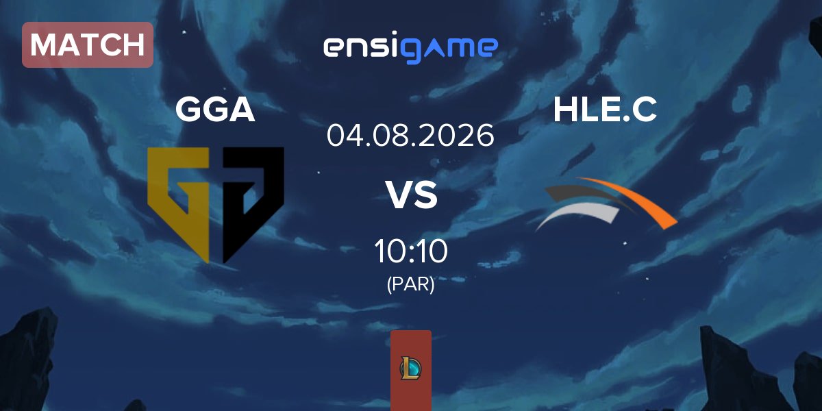 Partida Gen.G Global Academy GGA vs Hanwha Life Esports Challengers HLE.C | 04.08