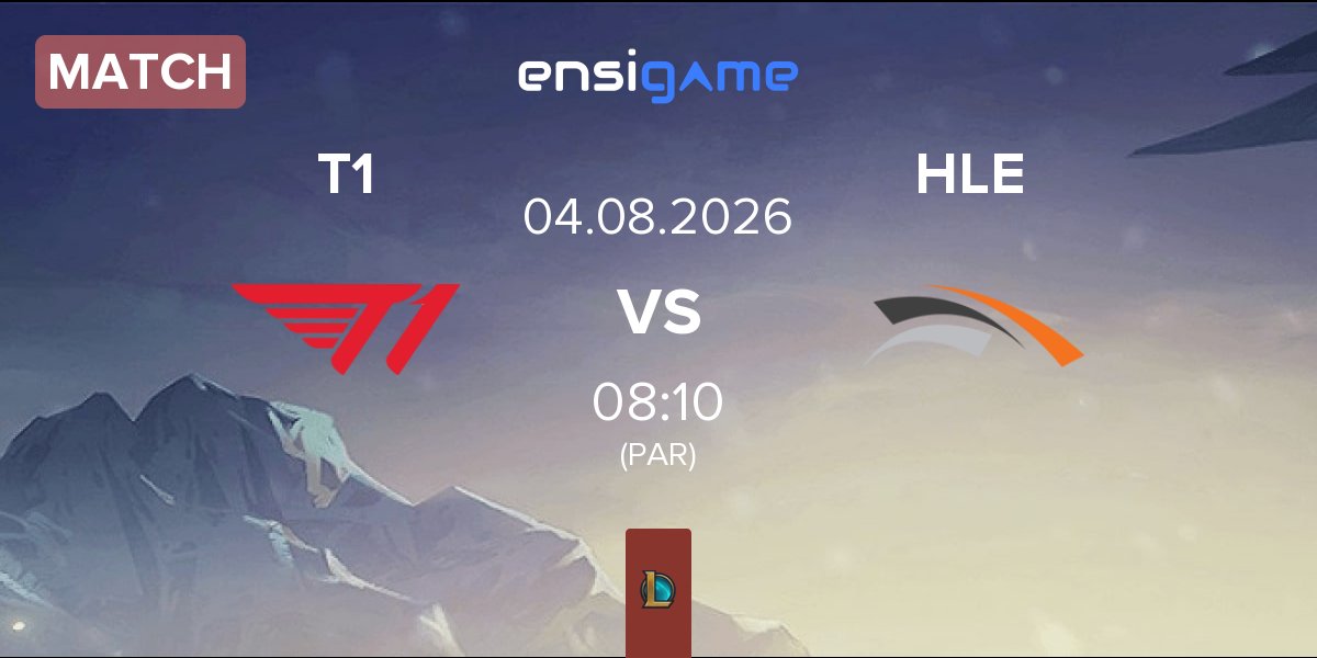 Match T1 vs Hanwha Life Esports HLE | 04.08
