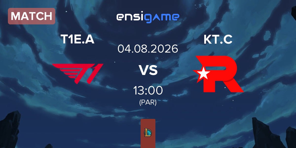 Match T1 Esports Academy T1E.A vs KT Rolster Challengers KT.C | 04.08