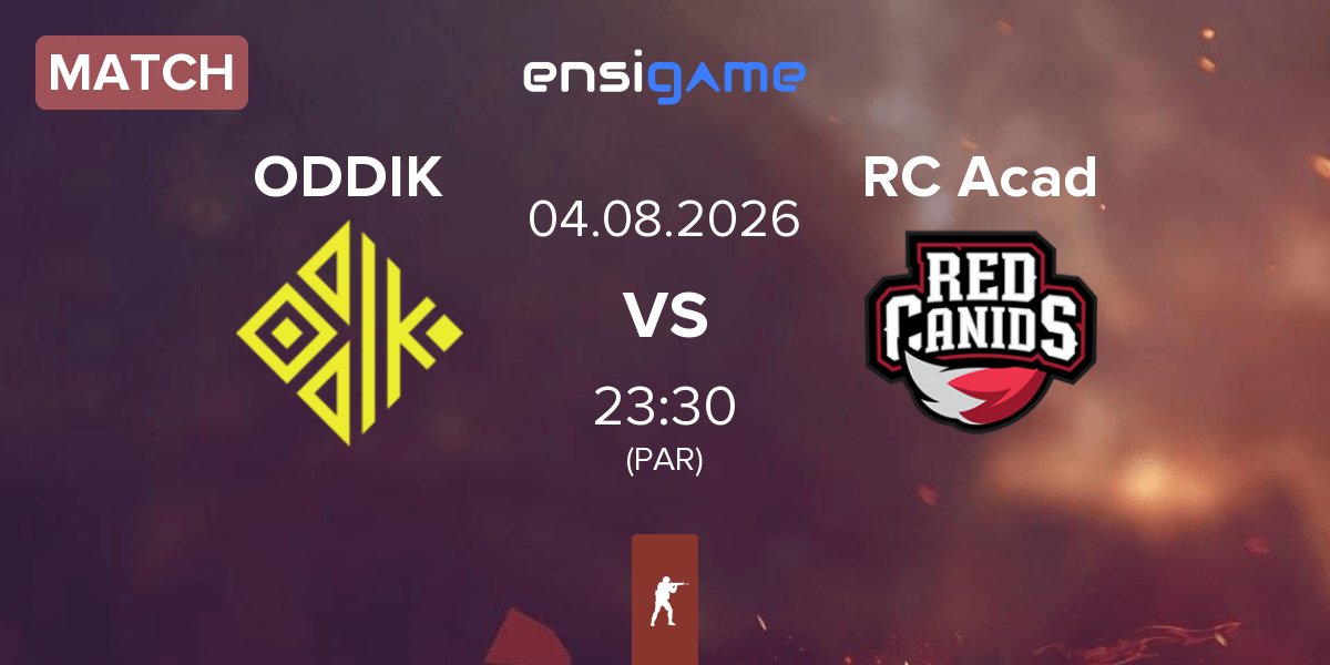 Match ODDIK vs RED Canids Academy RC Acad | 04.08