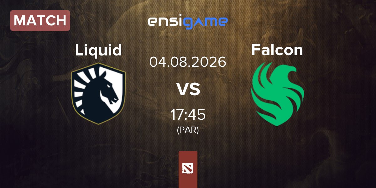 Match Team Liquid Liquid vs Team Falcons Falcon | 04.08