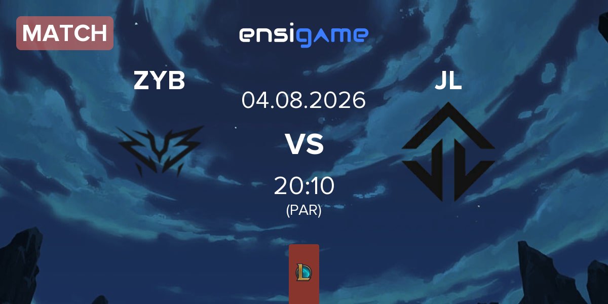 Match ZYB Esport ZYB vs Joblife JL | 04.08