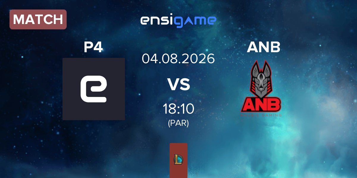 Match Pyramid IV Esports P4 vs Anubis Gaming ANB | 04.08