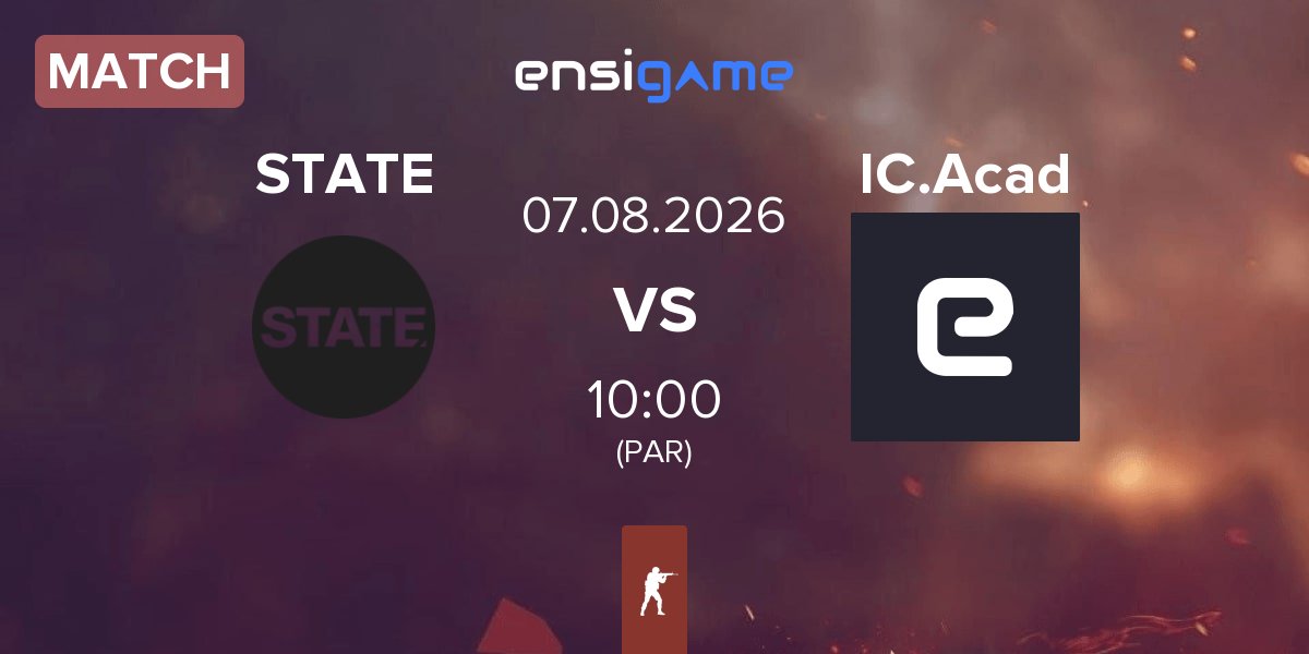 Match STATE vs IC Academy IC.Acad | 07.08