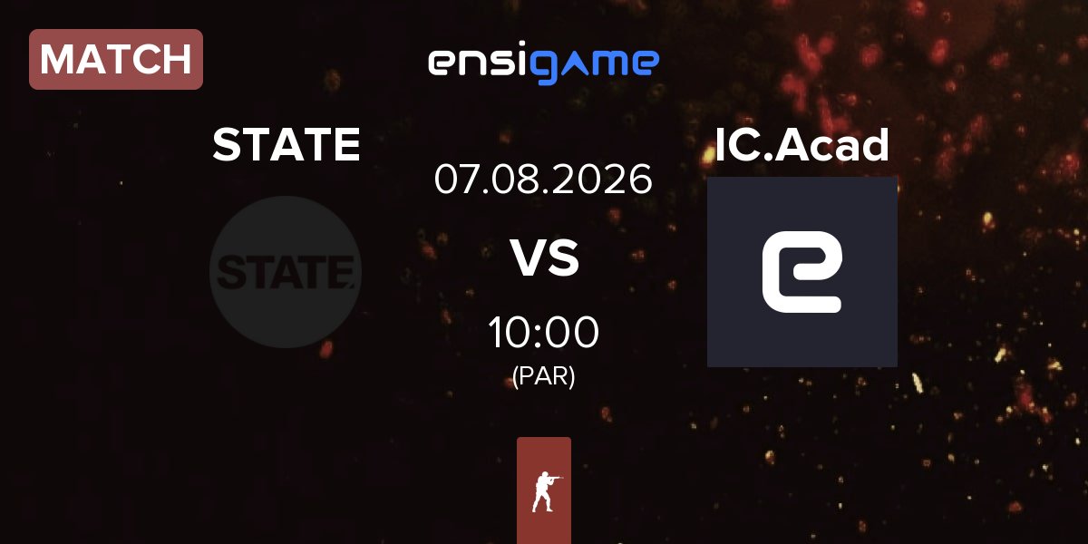 Partida STATE vs IC Academy IC.Acad | 07.08