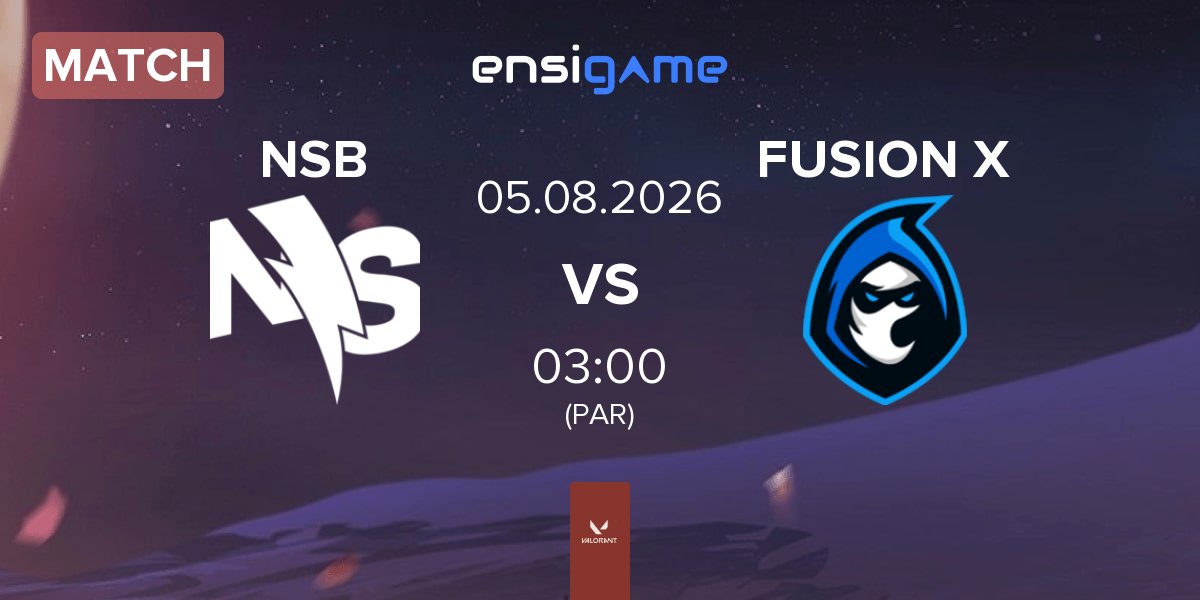Match No Sweat Blossom NSB vs FUSION X | 05.08