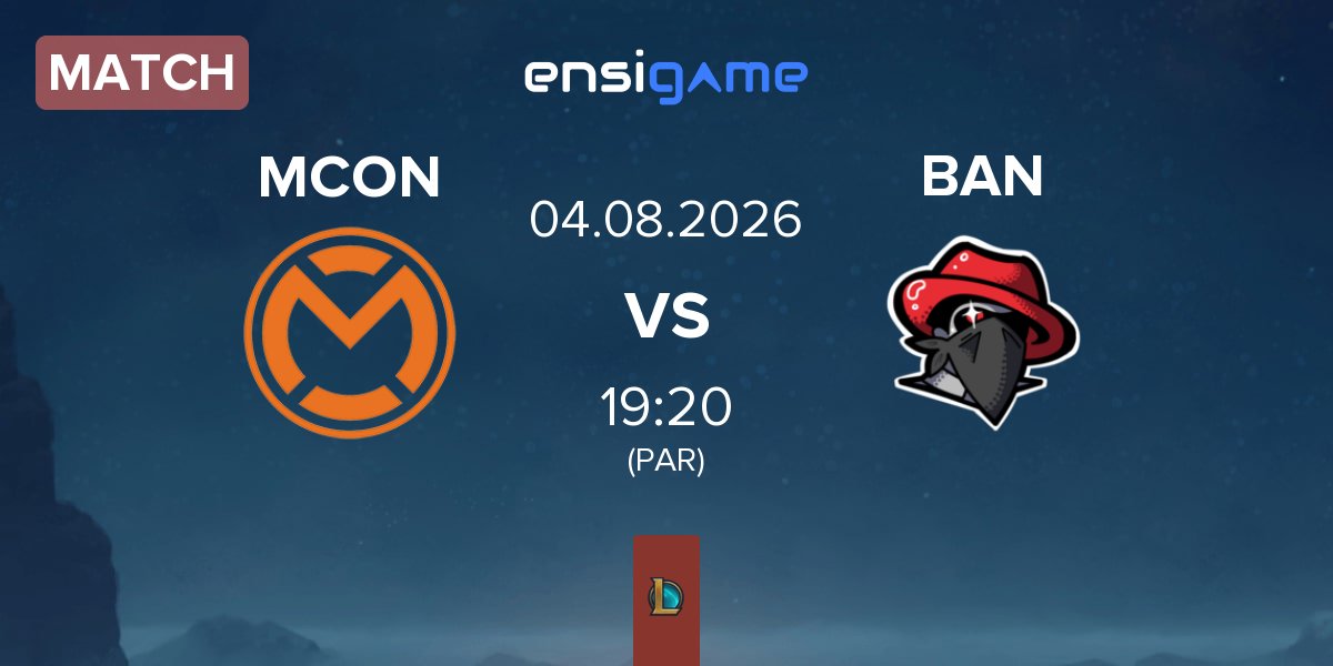 Match mCon esports MCON vs The Bandits BAN | 04.08