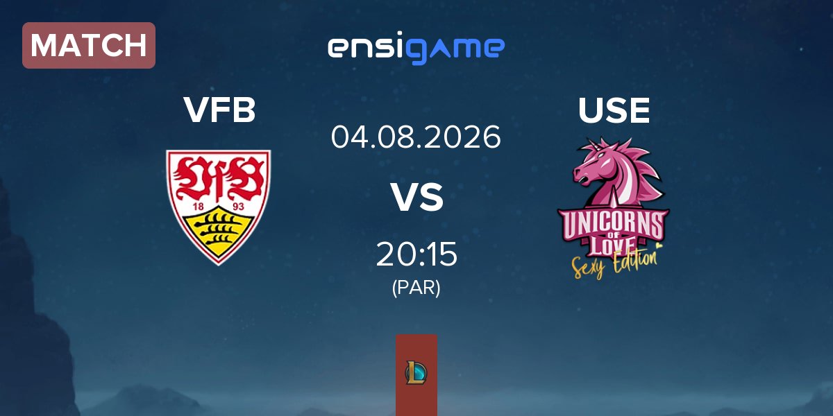 Partida VfB Stuttgart eSports VFB vs Unicorns of Love Sexy Edition USE | 04.08