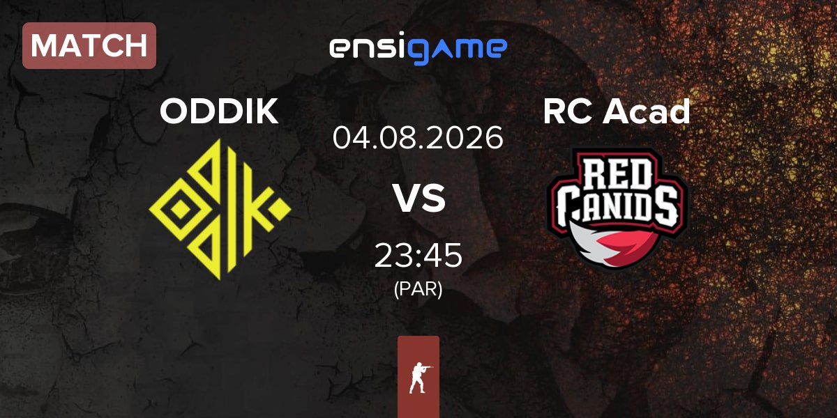 Match ODDIK vs RED Canids Academy RC Acad | 04.08