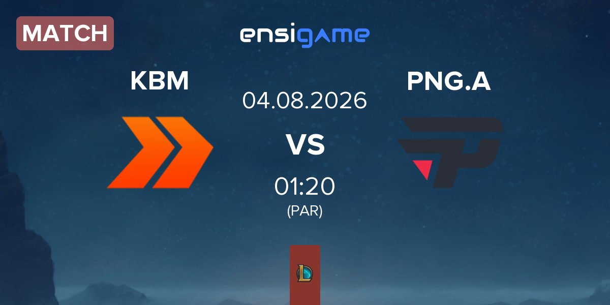 Match KaBuM!IDL KBM vs paiN Gaming Academy PNG.A | 04.08