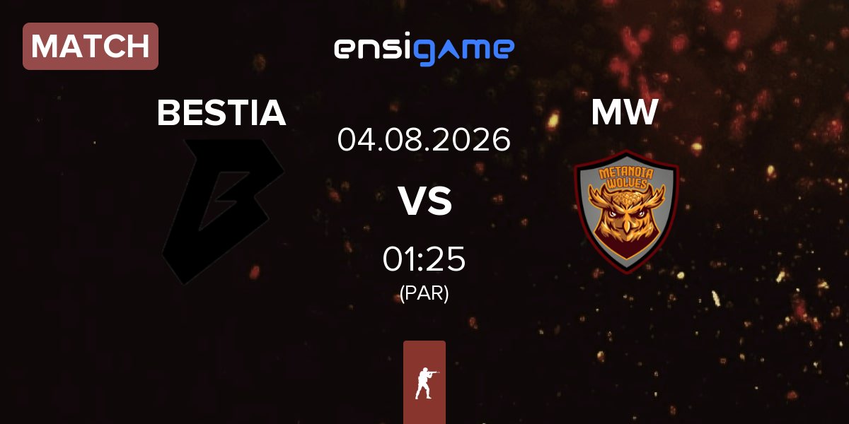 Match BESTIA vs Metanoia Wolves MW | 04.08