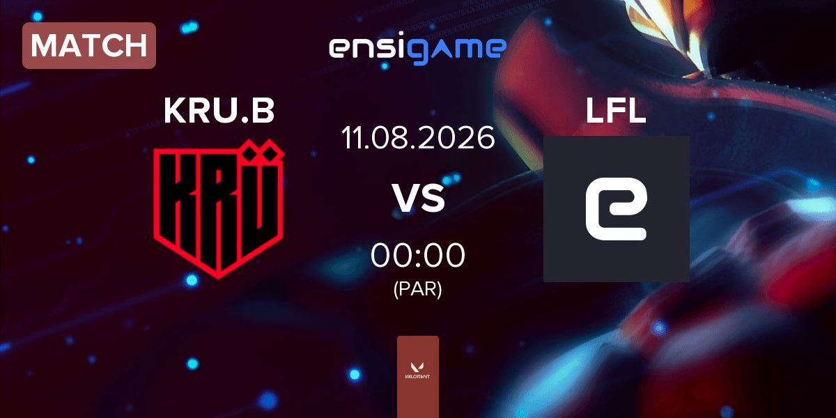 Match KRÜ Blaze KRU.B vs Looking For Laburo LFL | 11.08