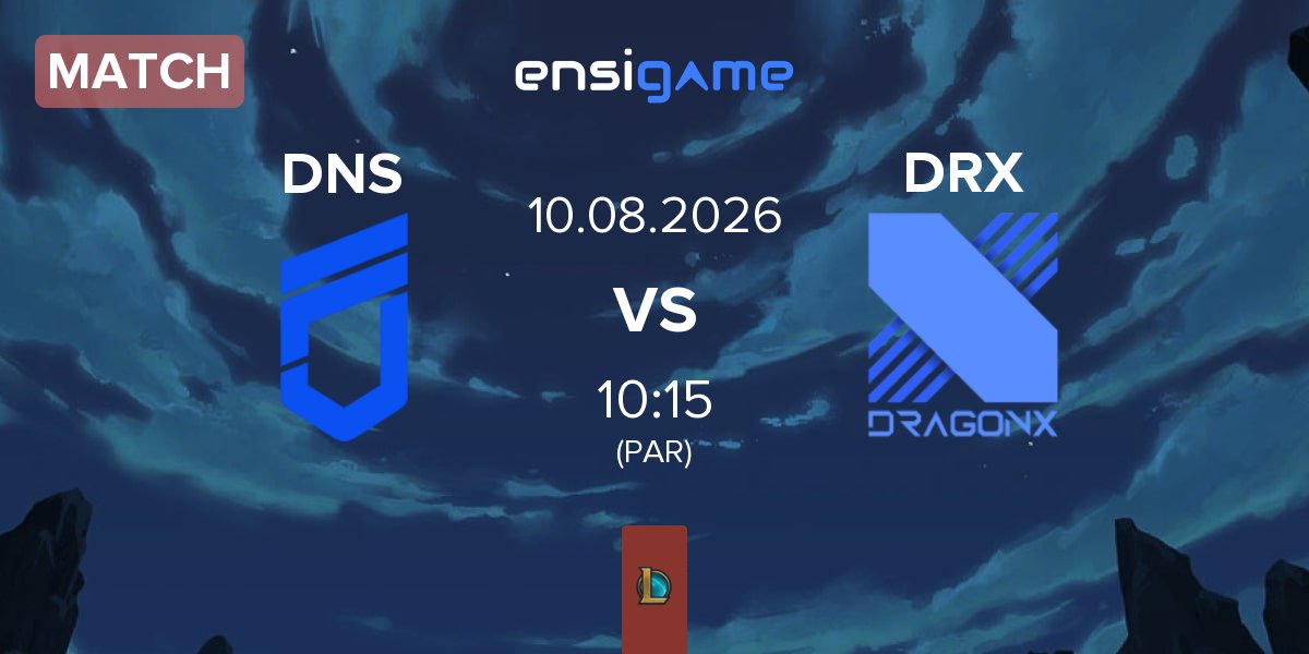 Partida DN SOOPers DNS vs Kiwoom DRX DRX | 10.08