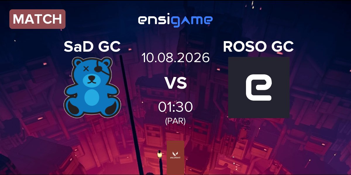 Match SaD GC vs ROSO GC | 10.08