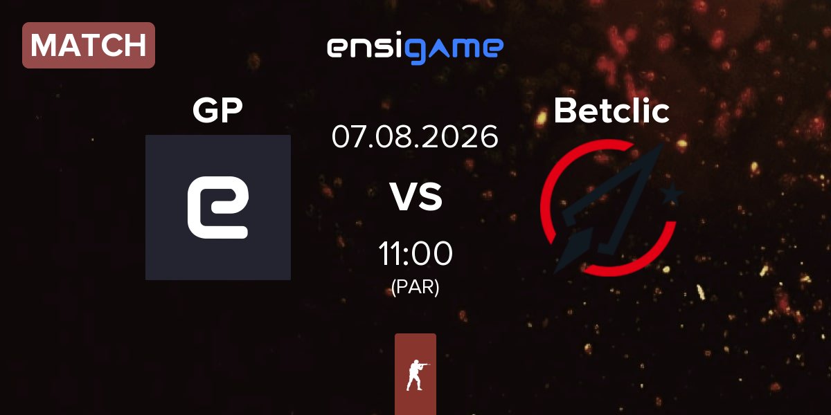 Match Giant Pandas GP vs Betclic | 07.08