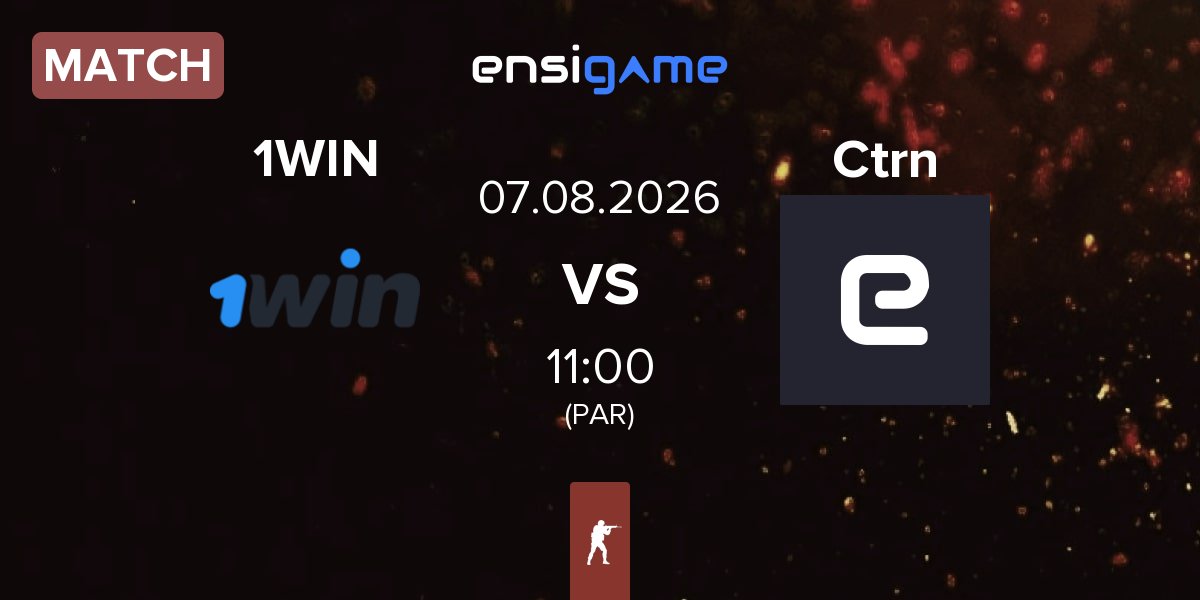 Partida 1w Team 1WIN vs Citron Ctrn | 07.08