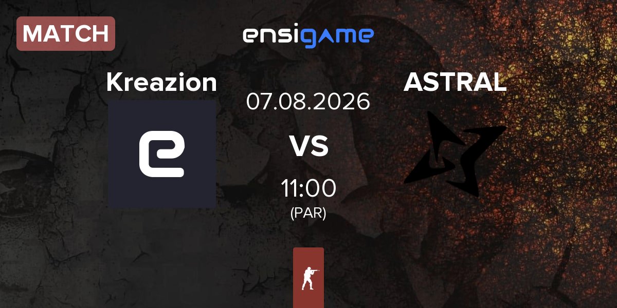 Match Kreazion vs ASTRAL ESPORTS ASTRAL | 07.08