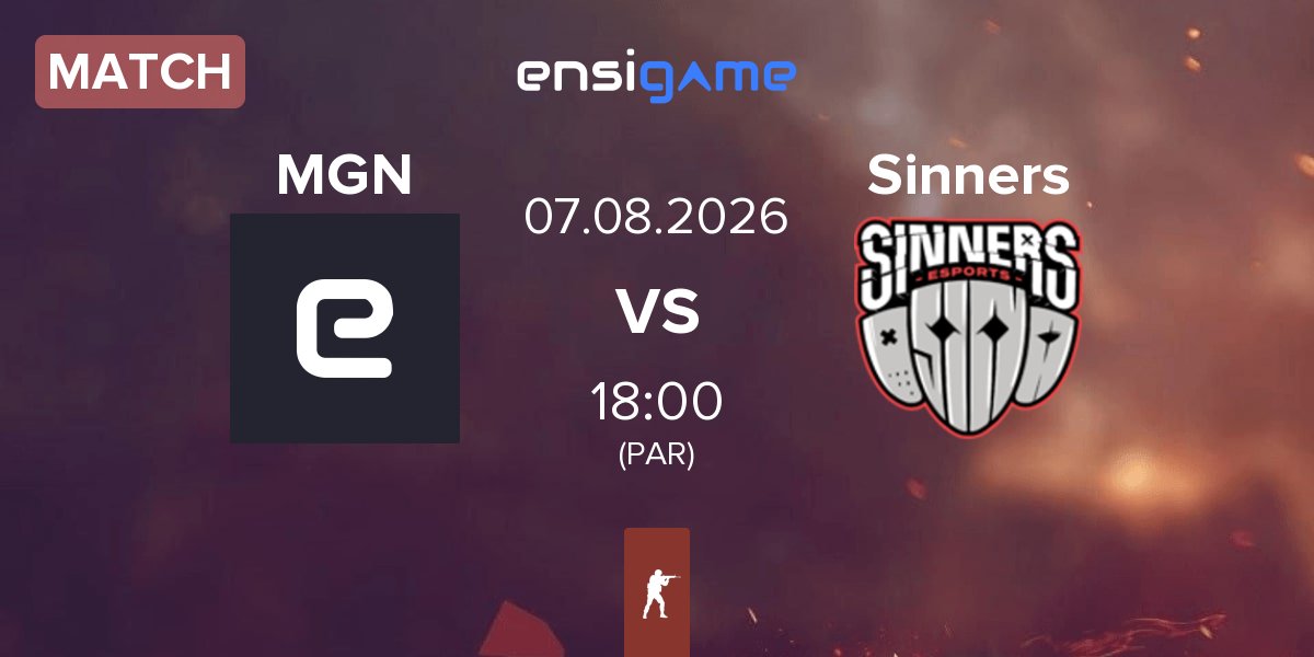 Partida MANGANESE MGN vs Sinners Esports Sinners | 07.08