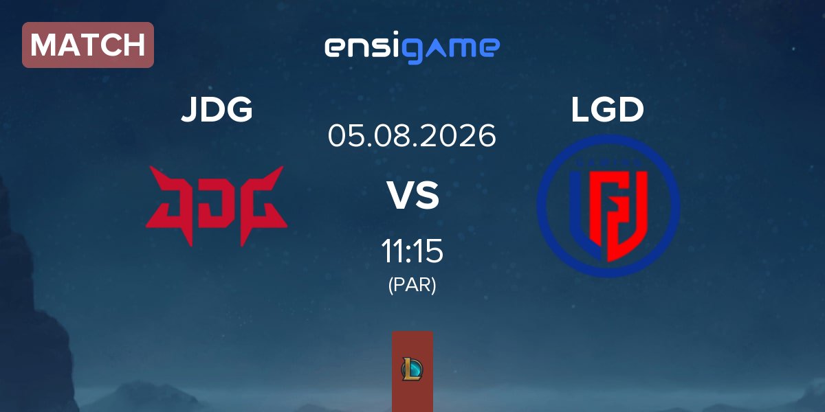Match JD Gaming JDG vs LGD Gaming LGD | 05.08