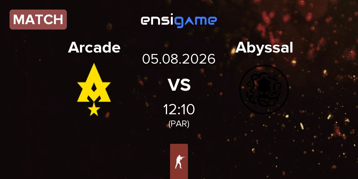 Partida Arcade Esports Arcade vs Team Abyssal Abyssal | 05.08
