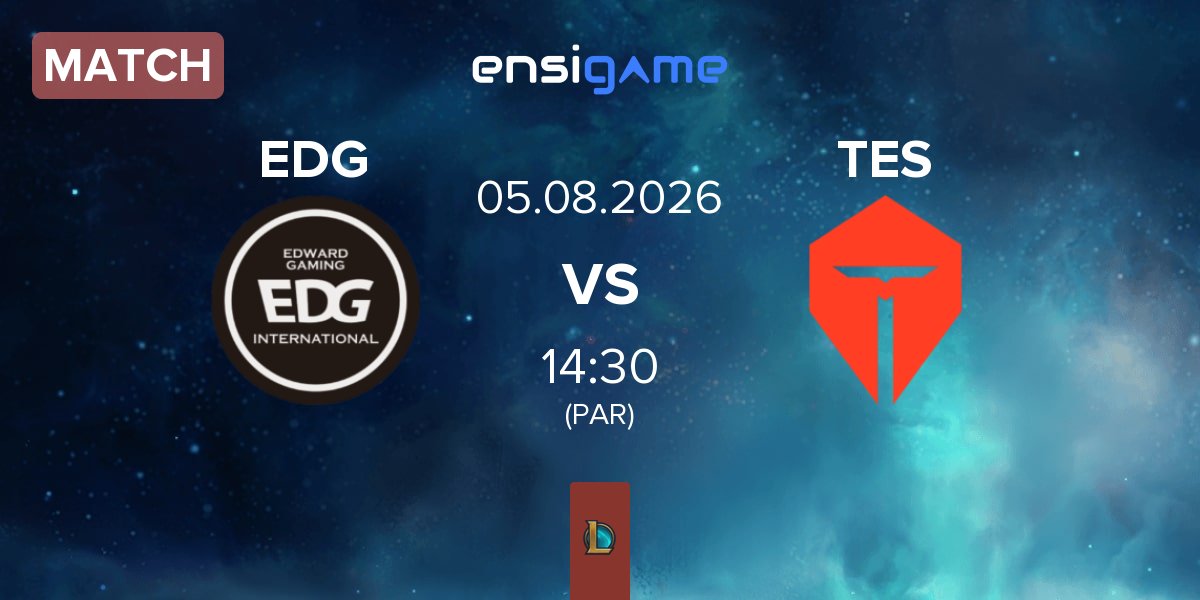 Partida EDward Gaming EDG vs TOP Esports TES | 05.08
