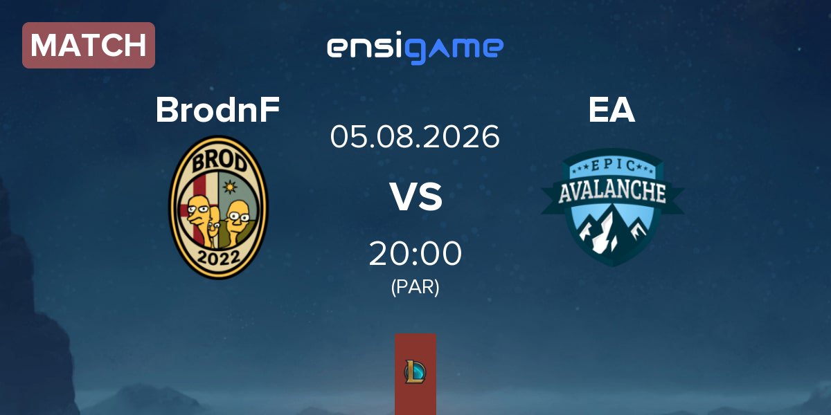 Match Brod n Friends BROD vs Epic Avalanche EA | 05.08