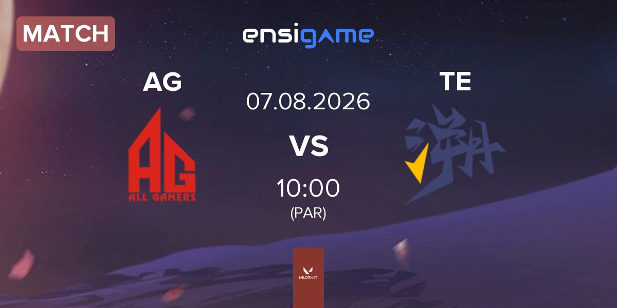 Match ALL GAMERS AG vs Trace Esports TE | 07.08