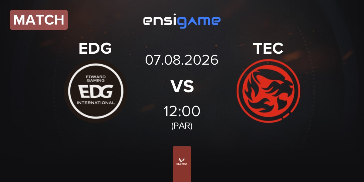 Match Edward Gaming EDG vs Titan Esports Club TEC | 07.08