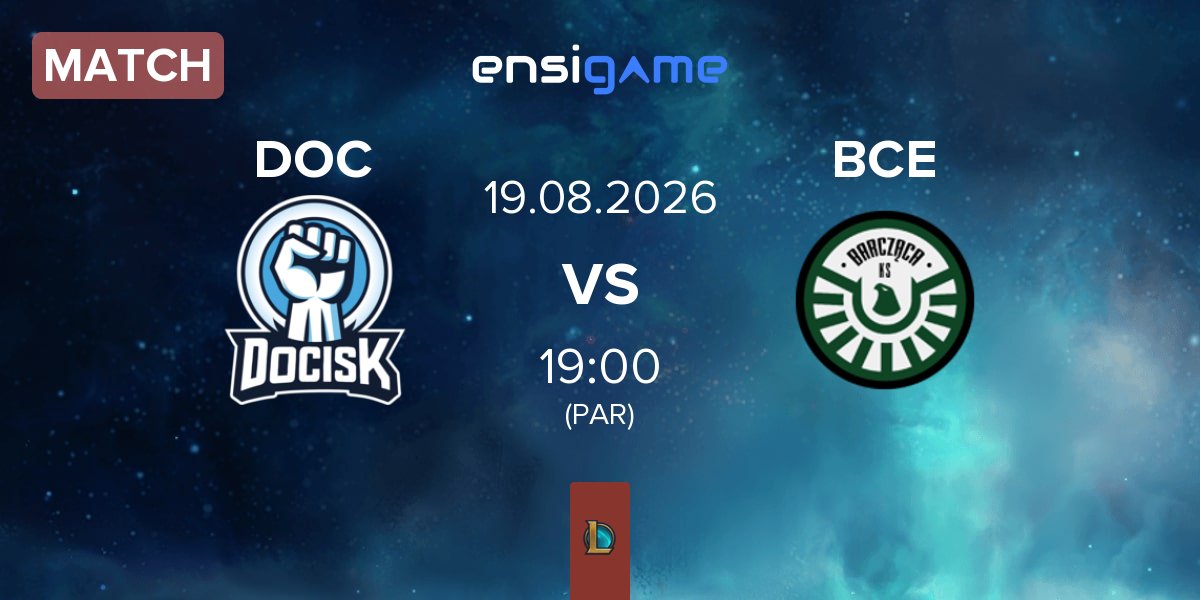 Match DOCISK DOC vs Barcząca Esports BCE | 19.08