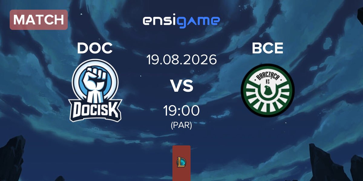Match DOCISK DOC vs Barcząca Esports BCE | 19.08