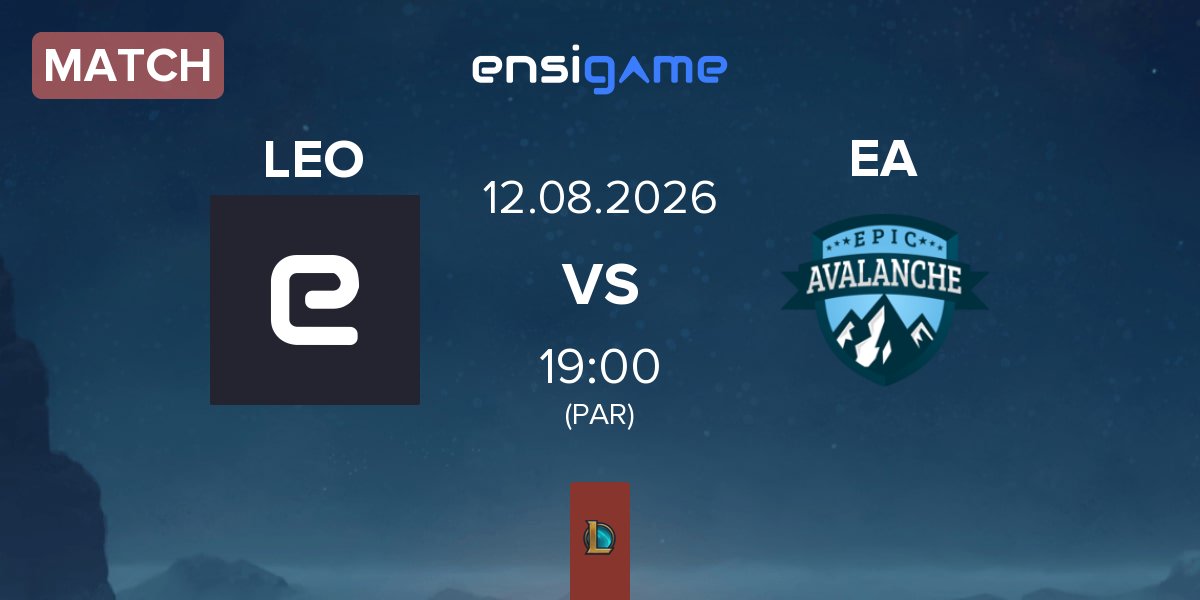 Match ⁠Lund Esports Organization LEO vs Epic Avalanche EA | 12.08