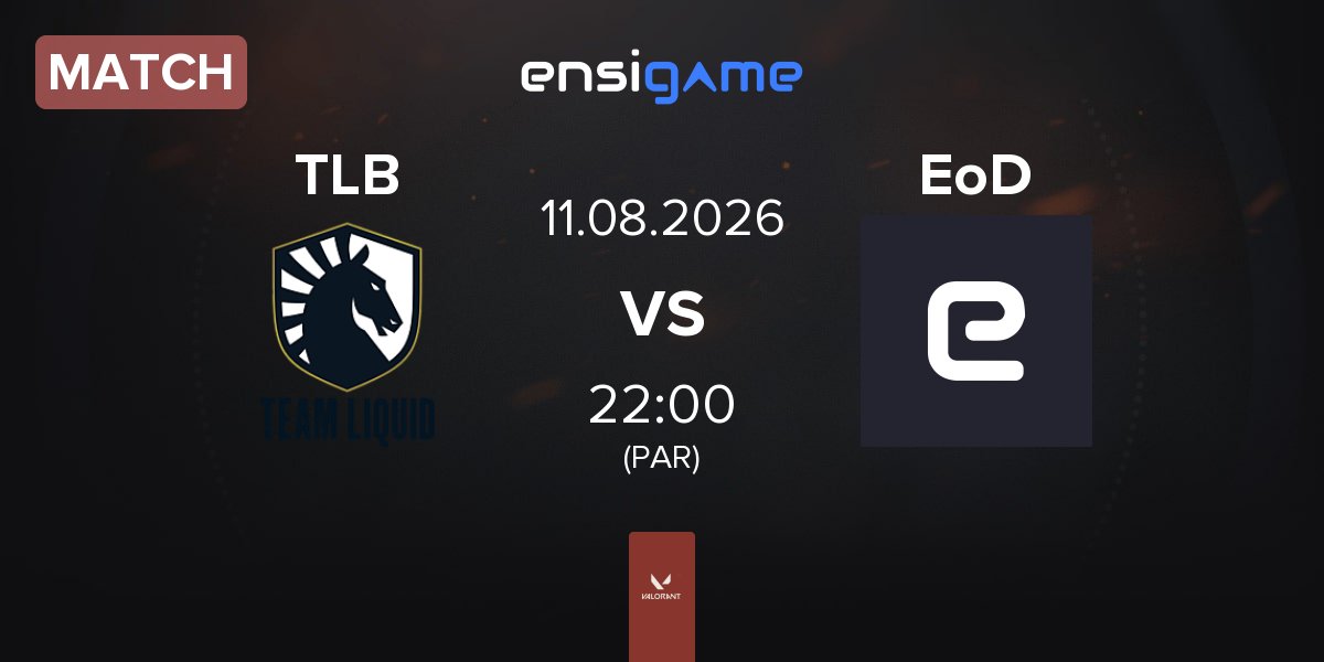 Match Team Liquid Brazil TLB vs Evils of Delusion EoD | 11.08