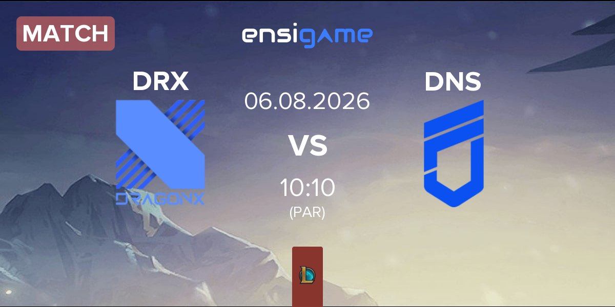 Partida Kiwoom DRX DRX vs DN SOOPers DNS | 06.08