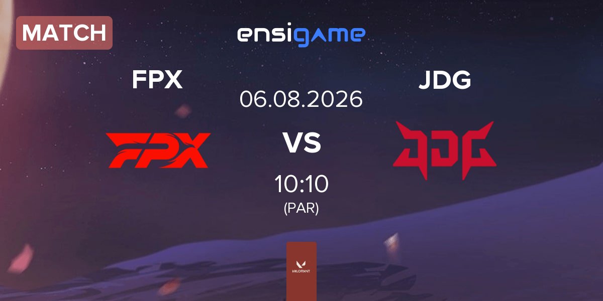 Match FunPlus Phoenix FPX vs JD Gaming JDG | 06.08
