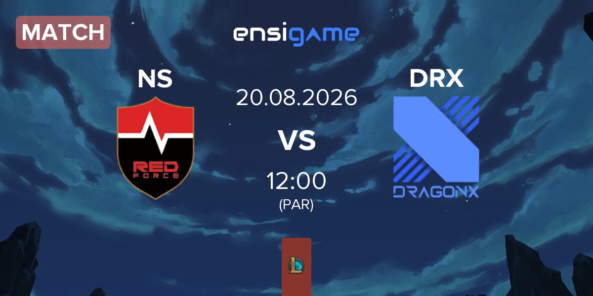Match Nongshim RedForce NS vs Kiwoom DRX DRX | 20.08