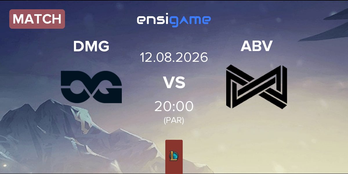 Partida DMG Esports DMG vs Absolved ABV | 12.08
