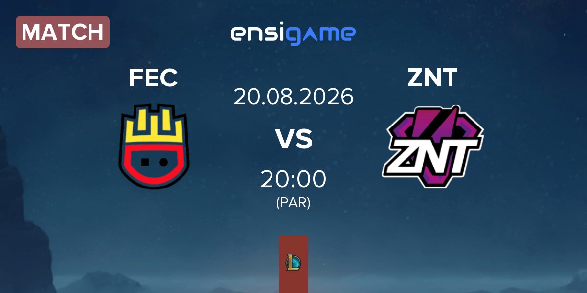 Match Frites Esports Club FEC vs ZennIT ZNT | 20.08