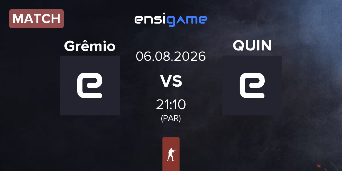 Partida Grêmio vs QUINTESSÊNCIA QUIN | 06.08