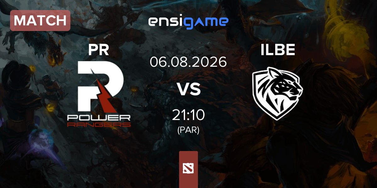 Match Power Rangers PR vs Ilbirs eSports ILBE | 06.08
