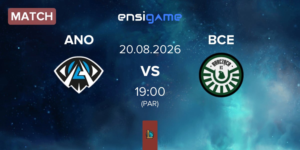 Match Anonymo Esports ANO vs Barcząca Esports BCE | 20.08