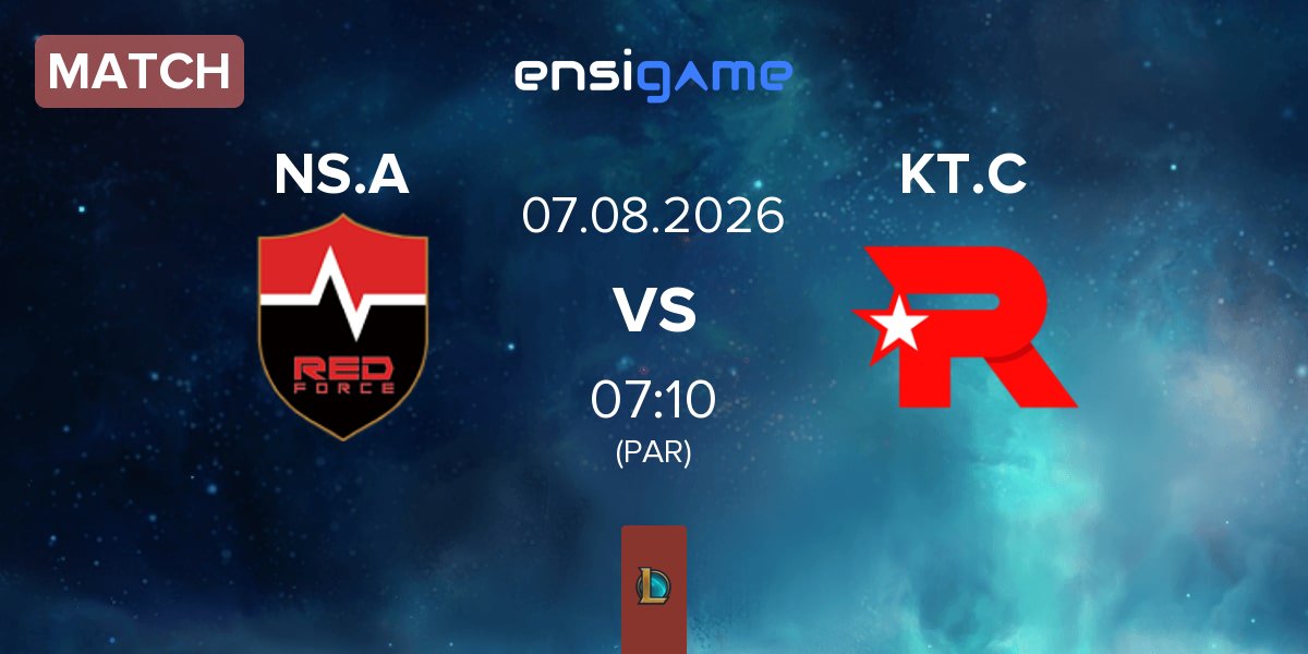Partida Nongshim Esports Academy NS.A vs KT Rolster Challengers KT.C | 07.08