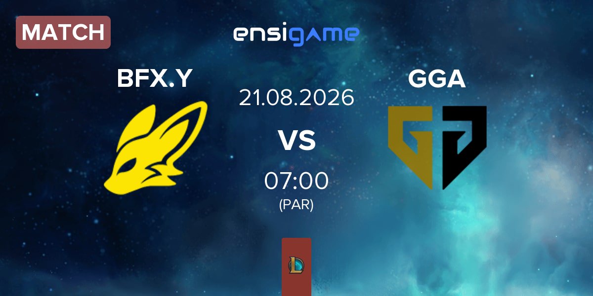Match BNK FearX Youth BFX.Y vs Gen.G Global Academy GGA | 21.08