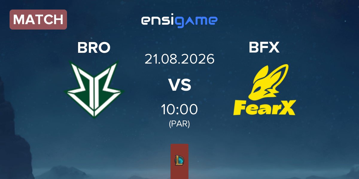 Match HANJIN BRION BRO vs BNK FearX BFX | 21.08