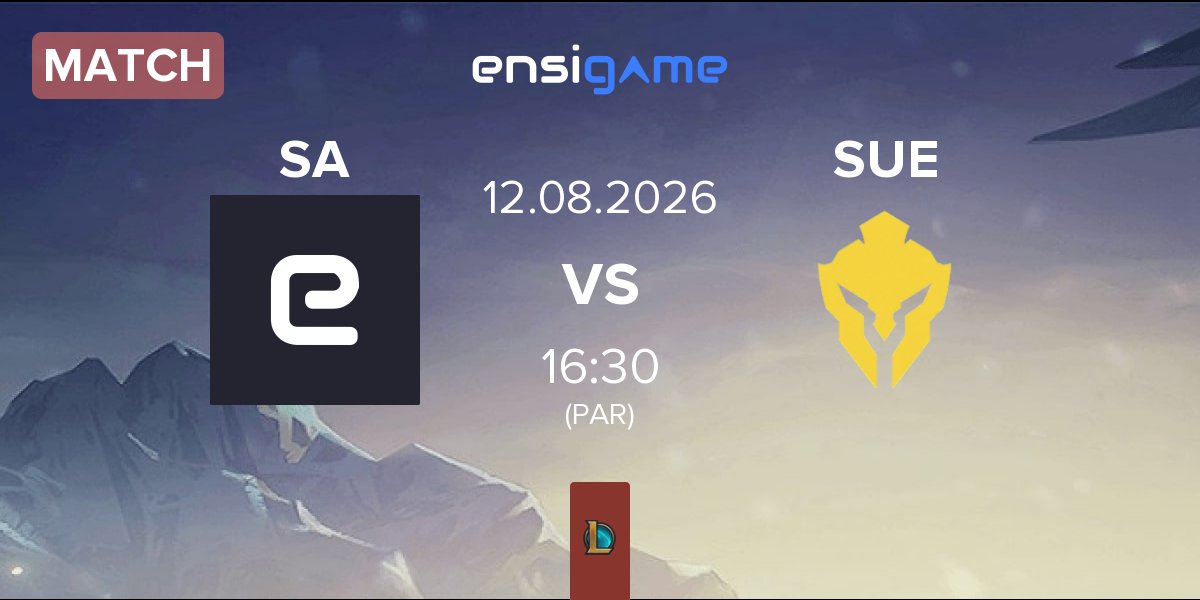 Match Shark Attack SA vs SU Esports SUE | 12.08