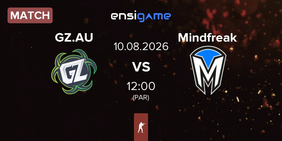 Partida Ground Zero.AU GZ.AU vs Mindfreak | 10.08
