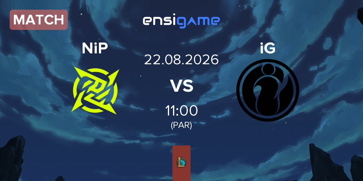 Match Ninjas In Pyjamas NiP vs Invictus Gaming iG | 22.08