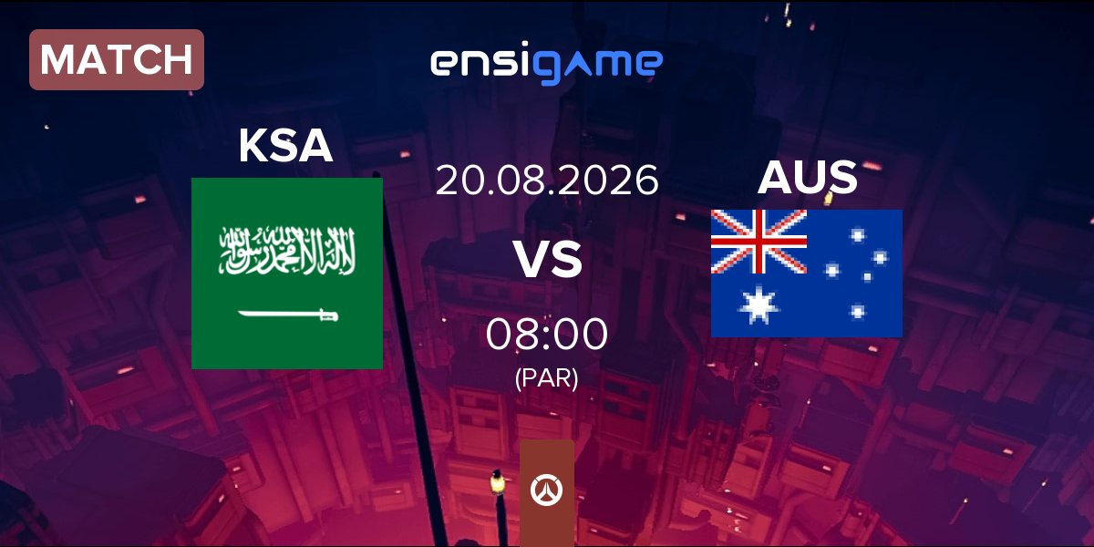 Match Saudi Arabia KSA vs Australia AUS | 20.08