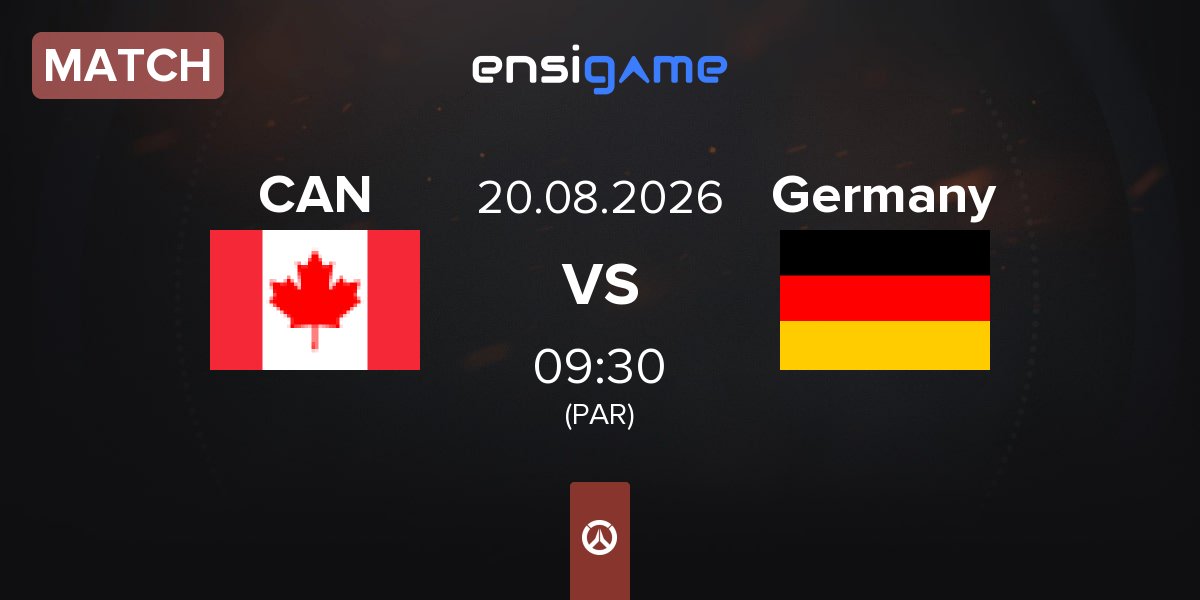 Partida Canada CAN vs Germany | 20.08