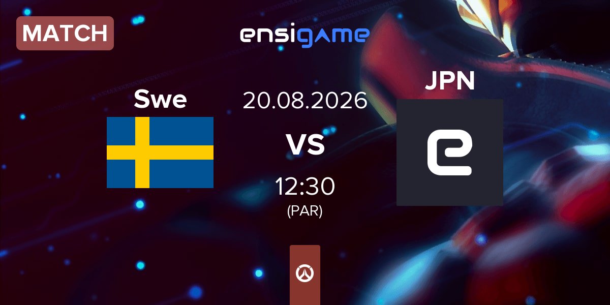 Match Sweden Swe vs Japan JPN | 20.08