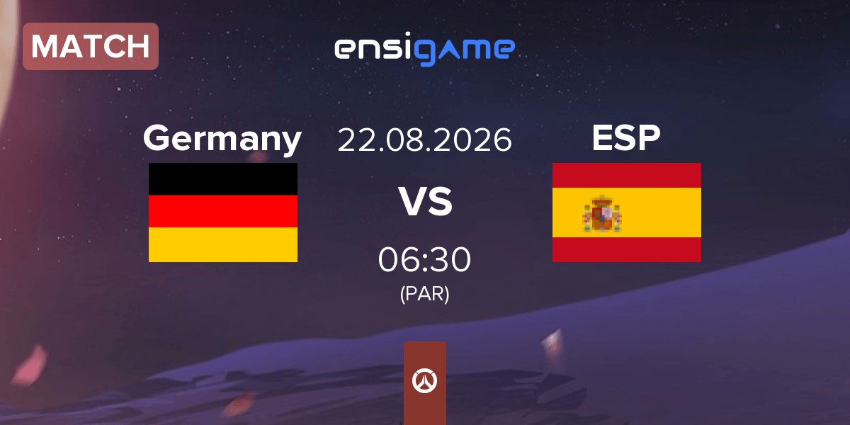 Match Germany vs Spain ESP | 22.08